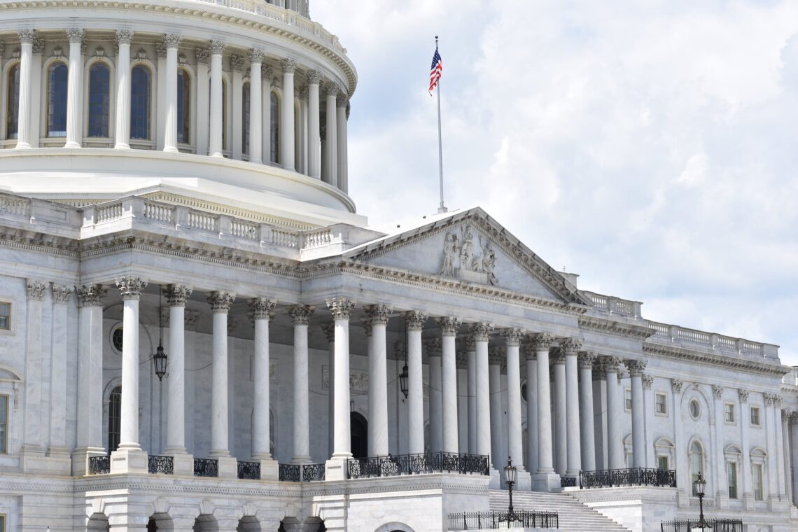 Photo of the US Capitol in Washington DC