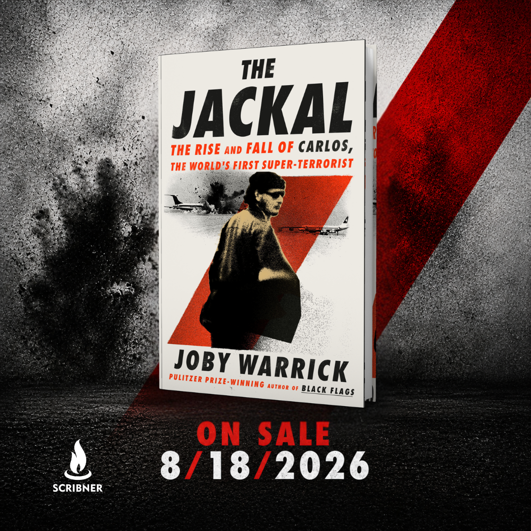Promotional image from Simon & Schuster showing the cover of the Jackal